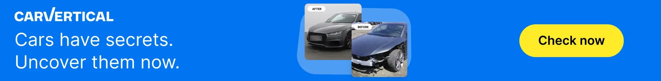 carVertical - Cars have secrets. Uncover them now.